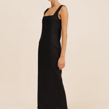 Posse - ALICE MIDI DRESS - BLACK