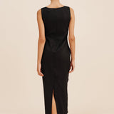 Posse - ALICE MIDI DRESS - BLACK