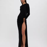 Christopher Esber - Helix Crystal Stone Long Sleeve Dress