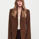 FRAME - Everyday Corduroy Blazer -- Tobacco