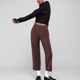 FRAME - Mesh Lace Turtleneck -- Noir