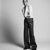 FRAME - Relaxed Leather Trouser -- Chocolate Brown