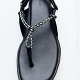 St. Agni - Woven Rope Sandal - Verde