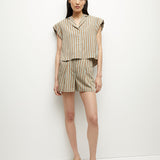 Veronica Beard - Elbe Striped Short