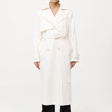 St. Agni - Classic Trench Coat - Off White