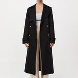 St. Agni - Classic Trench Coat - Black