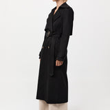 St. Agni - Classic Trench Coat - Black
