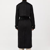 St. Agni - Classic Trench Coat - Black