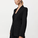 St. Agni - Slim Cut Out Blazer - Black