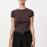 St. Agni - Wide Leg Pleat Pants - Black