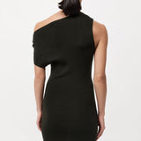 St. Agni - Asymmetric Knit Mini Dress - Basil