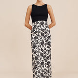 Posse - ROMEO SKIRT - NOIR BLOOM