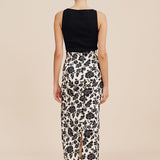 Posse - ROMEO SKIRT - NOIR BLOOM