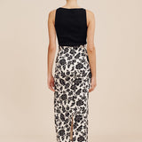 Posse - ROMEO SKIRT - NOIR BLOOM