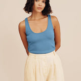 Posse - AXEL SCOOP TANK - BLUE