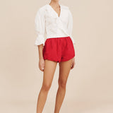Posse - AURELIA SHORT - RUBY