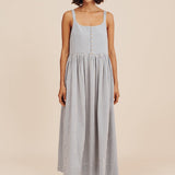 Posse - MIRA DRESS - BLUE GINGHAM