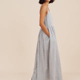 Posse - MIRA DRESS - BLUE GINGHAM