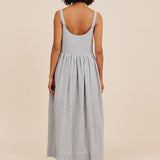 Posse - MIRA DRESS - BLUE GINGHAM