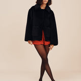 Posse - MARLEY JACKET - BLACK VELVET