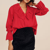 Posse - BERYL SHIRT - RUBY