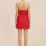 Posse - BERYL MINI DRESS - RUBY