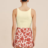 Posse - AXEL SCOOP TANK - BUTTER YELLOW
