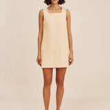 Posse - RIO SHIFT DRESS - DUSTY CITRON