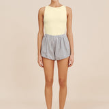 Posse - AXEL BOAT TANK - BUTTER YELLOW