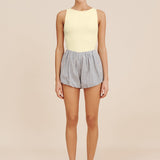 Posse - AXEL BOAT TANK - BUTTER YELLOW