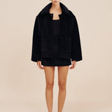 Posse - MARLEY JACKET - BLACK VELVET