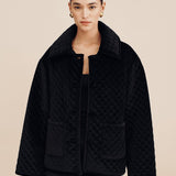 Posse - MARLEY JACKET - BLACK VELVET