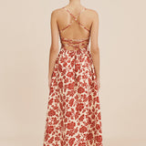 Posse - LORI DRESS - SCARLET BLOOM