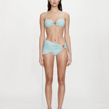 Christopher Esber - Ruched Orbit Miniscule Bikini Top