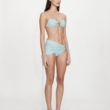 Christopher Esber - Ruched Orbit Miniscule Bikini Top