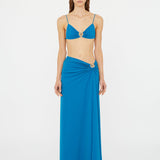 Christopher Esber - Ruched Orbit Split Skirt
