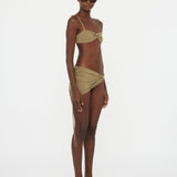 Christopher Esber - Ruched Orbit Skirt Brief