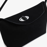 Christopher Esber - Turnlock Suede Mini Bag