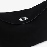 Christopher Esber - Turnlock Suede Shoulder Bag