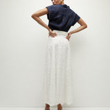 Veronica Beard - Vintry Eyelet Skirt