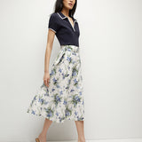 Veronica Beard - Arwen Cotton Skirt
