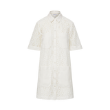 Veronica Beard - Rafaela Cotton Eyelet Shirtdress