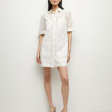 Veronica Beard - Rafaela Cotton Eyelet Shirtdress