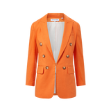 Veronica Beard - Bexley Stretch-Linen Dickey Jacket