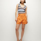 Veronica Beard - Franzi Stretch-Linen Short