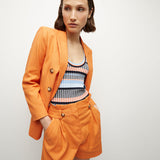 Veronica Beard - Franzi Stretch-Linen Short