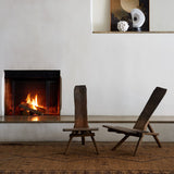 Lemieux Et Cie - Late 19th Century Rustic Handcarved Gazing Chairs - Embrace the Wabi-Sabi Aesthetic