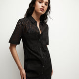 Veronica Beard - Rafaela Cotton Eyelet Shirtdress