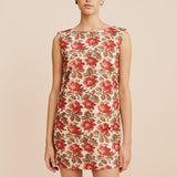 Posse - ROSALIE SHIFT MINI DRESS - ROSE BUD