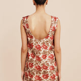 Posse - ROSALIE SHIFT MINI DRESS - ROSE BUD